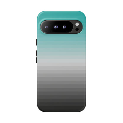 Mercedes F1 Phone Case Pixelated Team Colors, Trendy F1 Gift, Formula 1 Gift, Cute F1 Phone Case