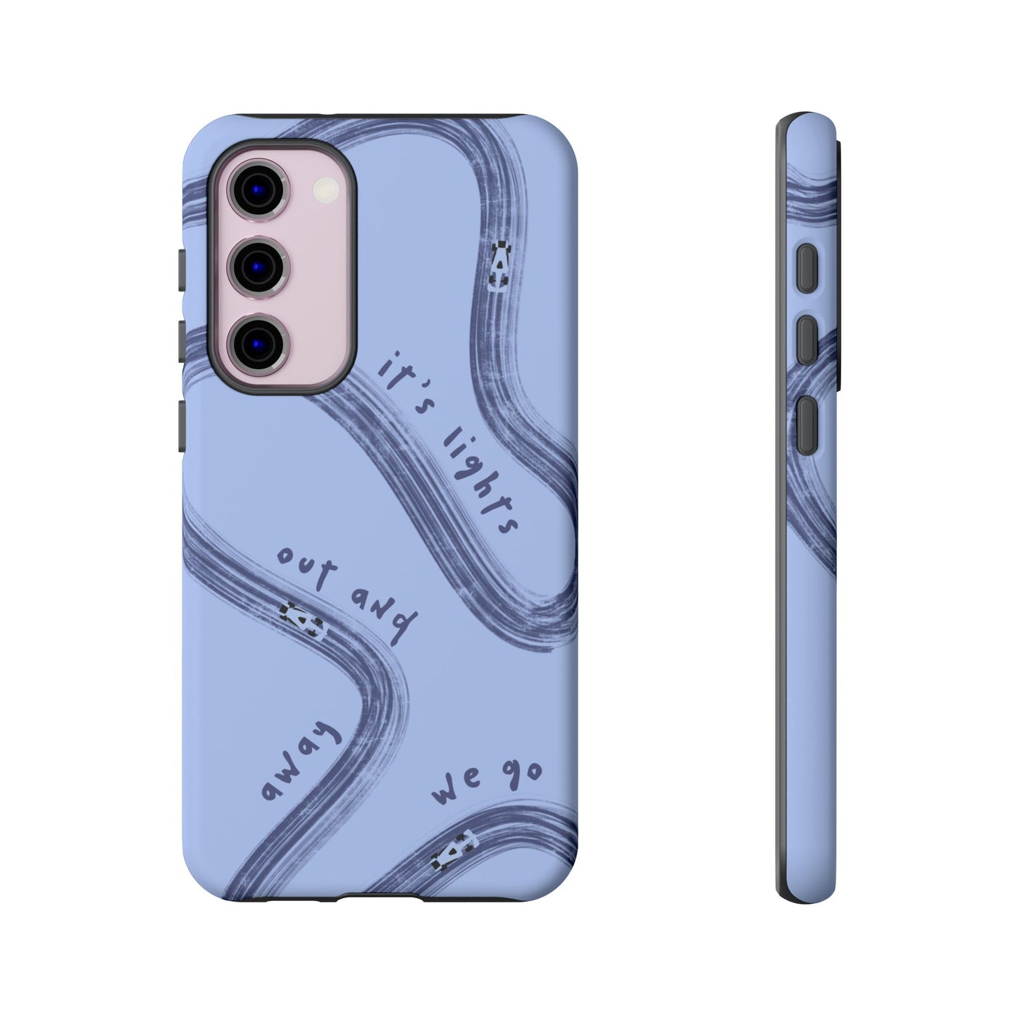 Blue Lights Out F1 Phone Case Design, Trendy F1 Gift, Formula 1 Gift, Cute F1 Phone Case, Unique Formula One Phone Case