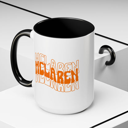 F1 McLaren In My Papaya Era Colored Mug_Accent Coffee Mug (11, 15oz)