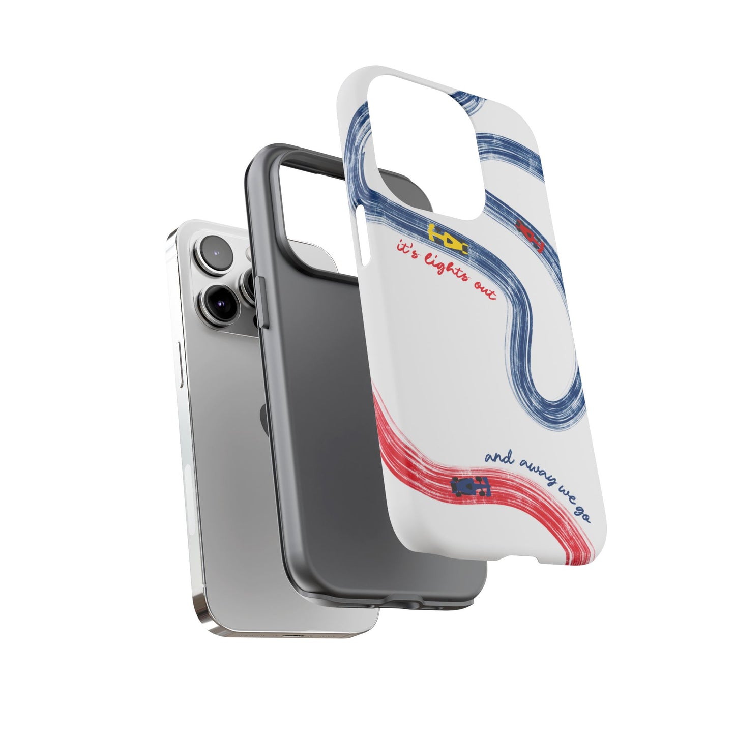 F1 Red Bull Racing Painted Track F1 Phone Case Design