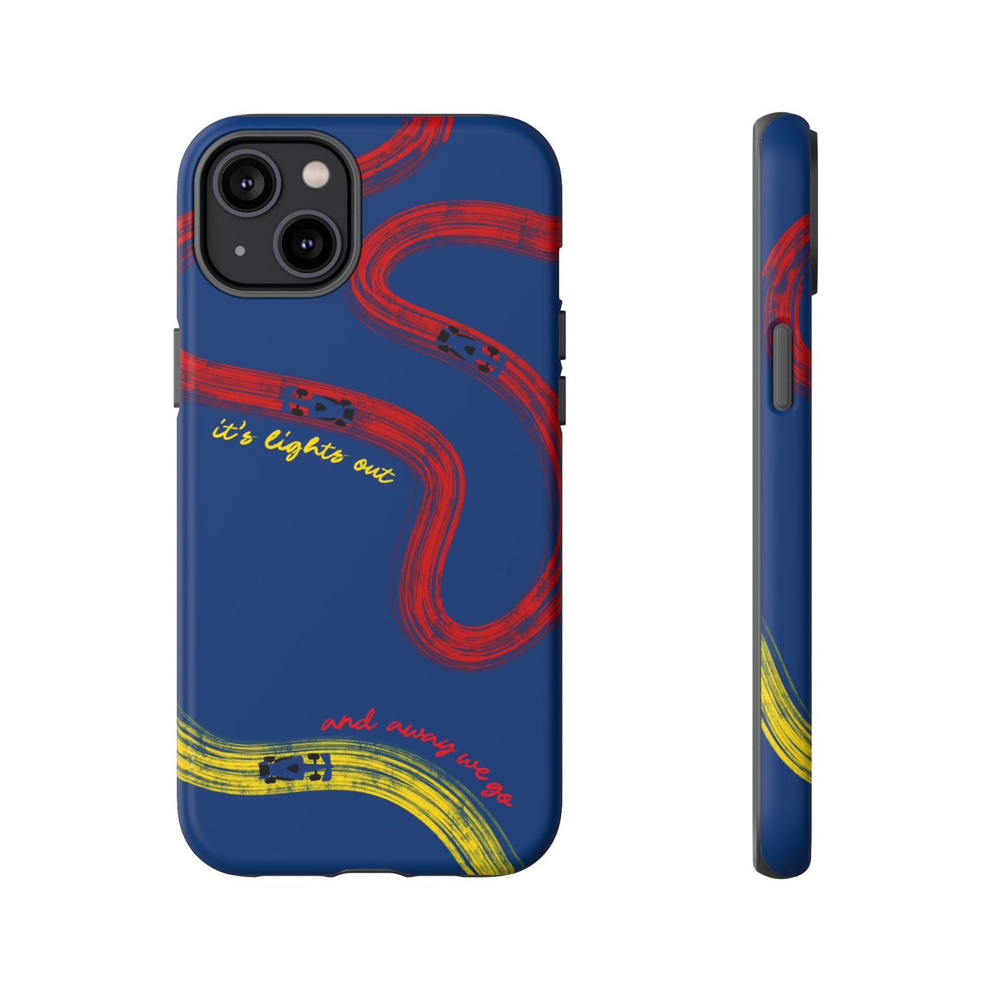 F1 Red Bull Racing Painted Track F1 Phone Case Design