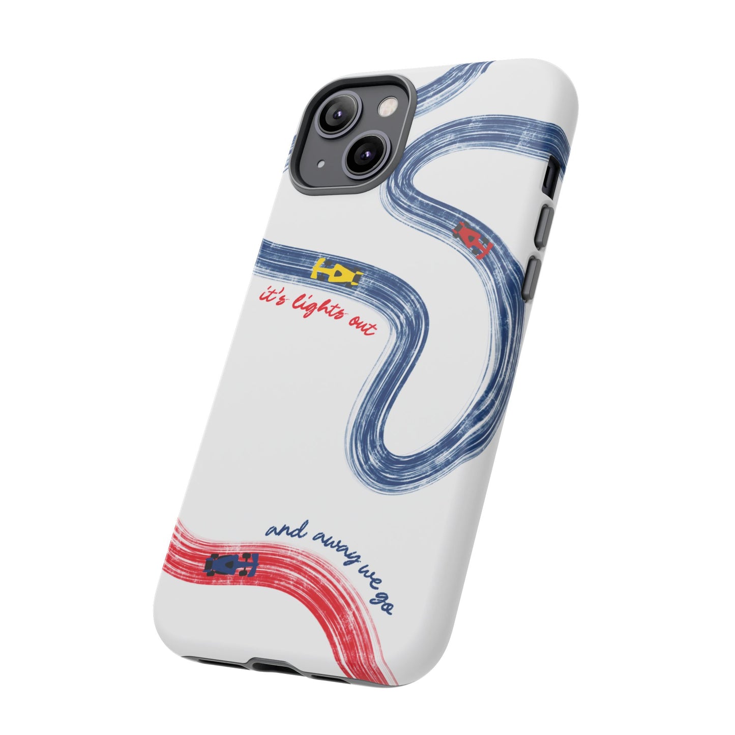 F1 Red Bull Racing Painted Track F1 Phone Case Design
