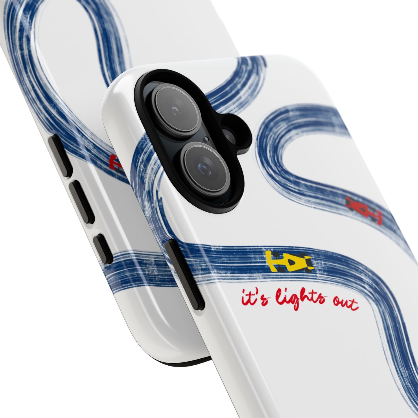 F1 Red Bull Racing Painted Track F1 Phone Case Design
