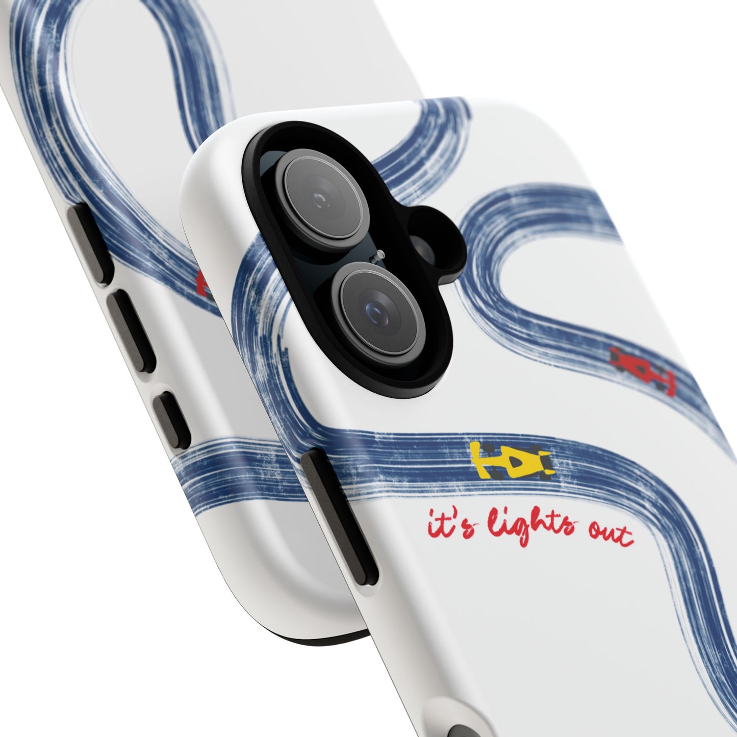 F1 Red Bull Racing Painted Track F1 Phone Case Design