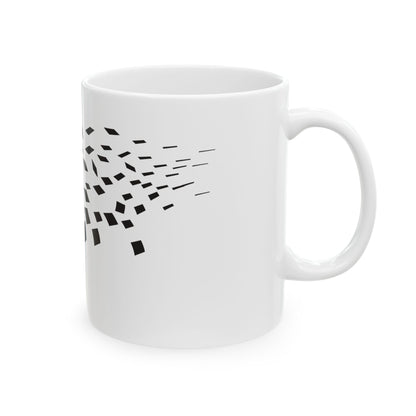 Pink Checkered F1 Mug, Hot Girls Watch F1 Mug
