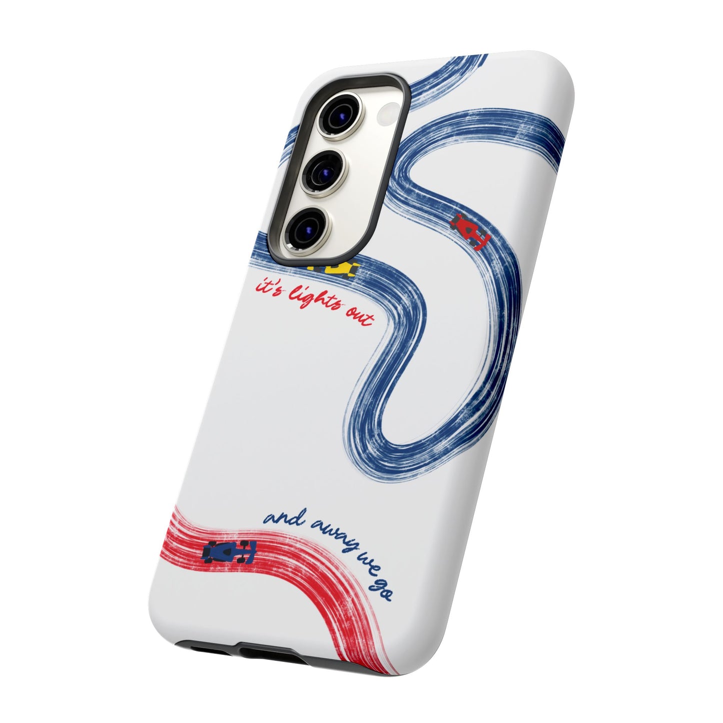 F1 Red Bull Racing Painted Track F1 Phone Case Design