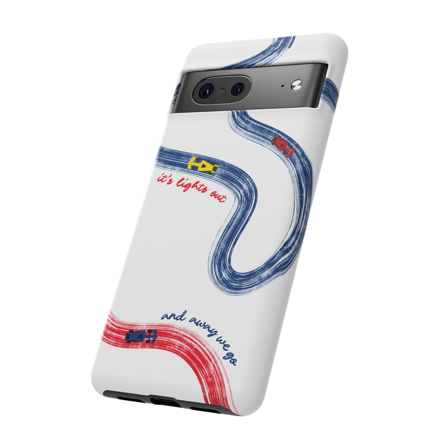 F1 Red Bull Racing Painted Track F1 Phone Case Design