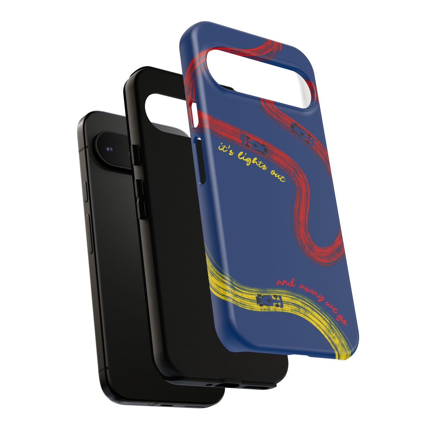 F1 Red Bull Racing Painted Track F1 Phone Case Design