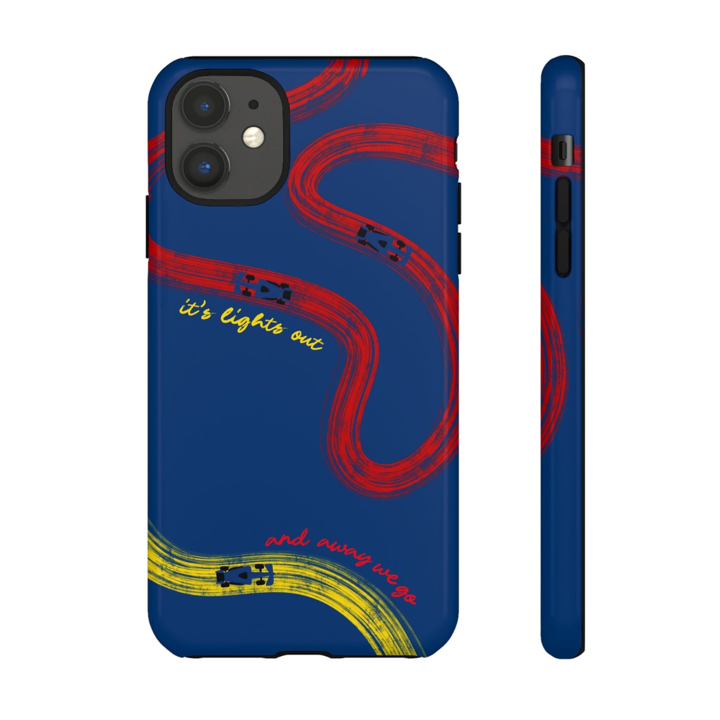F1 Red Bull Racing Painted Track F1 Phone Case Design
