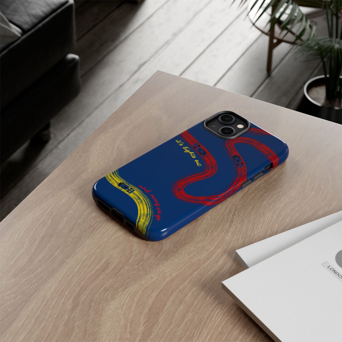 F1 Red Bull Racing Painted Track F1 Phone Case Design
