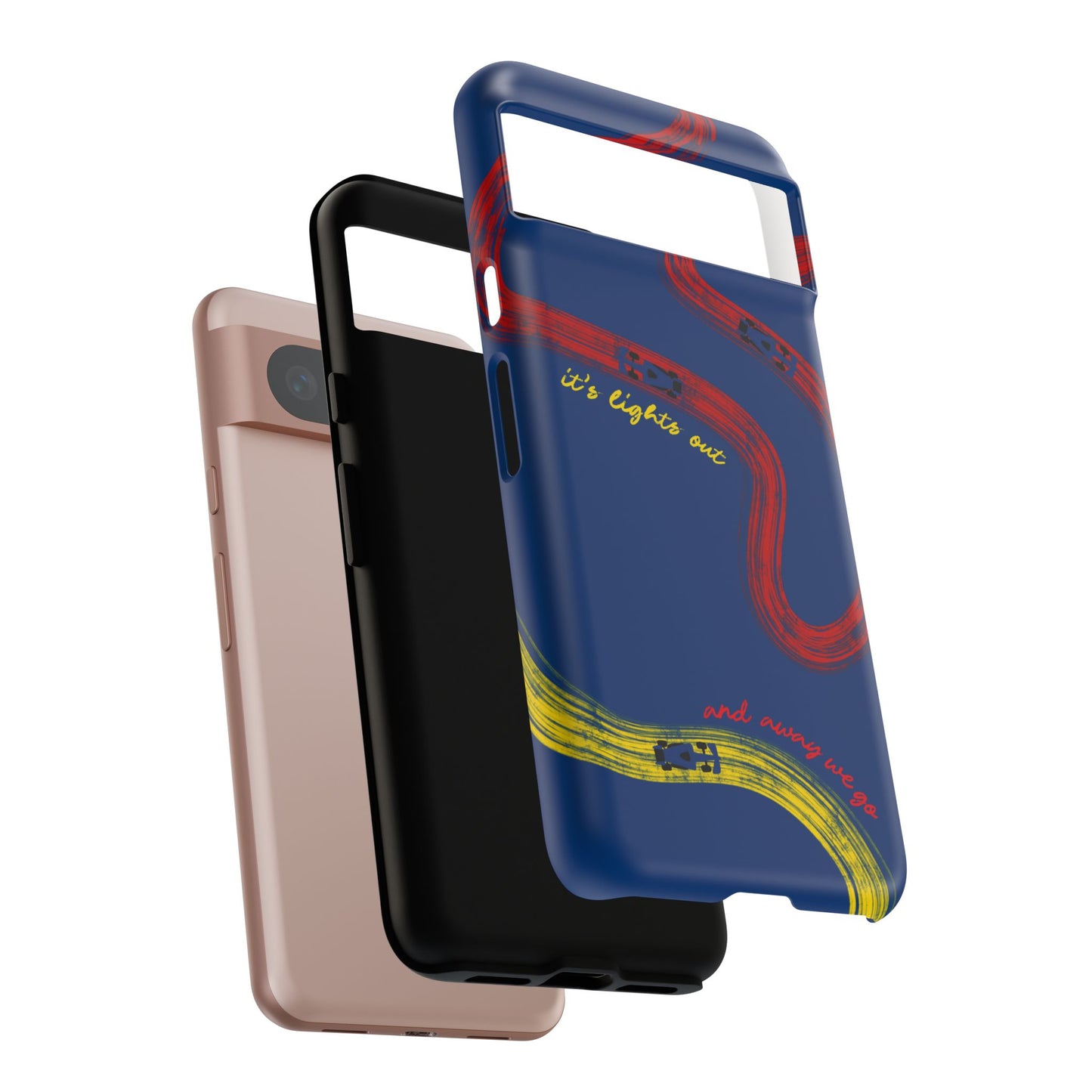 F1 Red Bull Racing Painted Track F1 Phone Case Design