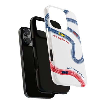 F1 Red Bull Racing Painted Track F1 Phone Case Design