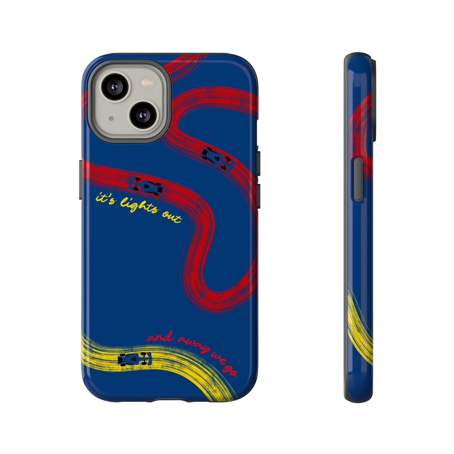 F1 Red Bull Racing Painted Track F1 Phone Case Design