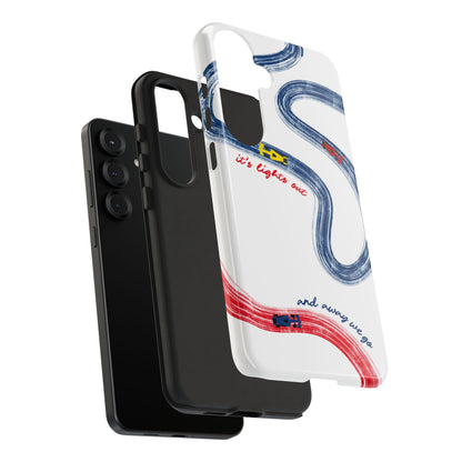 F1 Red Bull Racing Painted Track F1 Phone Case Design