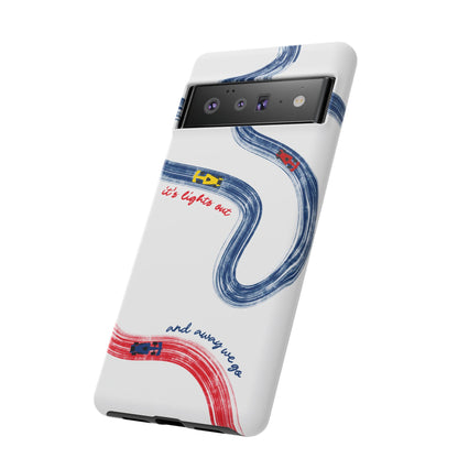 F1 Red Bull Racing Painted Track F1 Phone Case Design