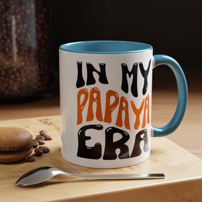 F1 McLaren In My Papaya Era Colored Mug_Accent Coffee Mug (11, 15oz)