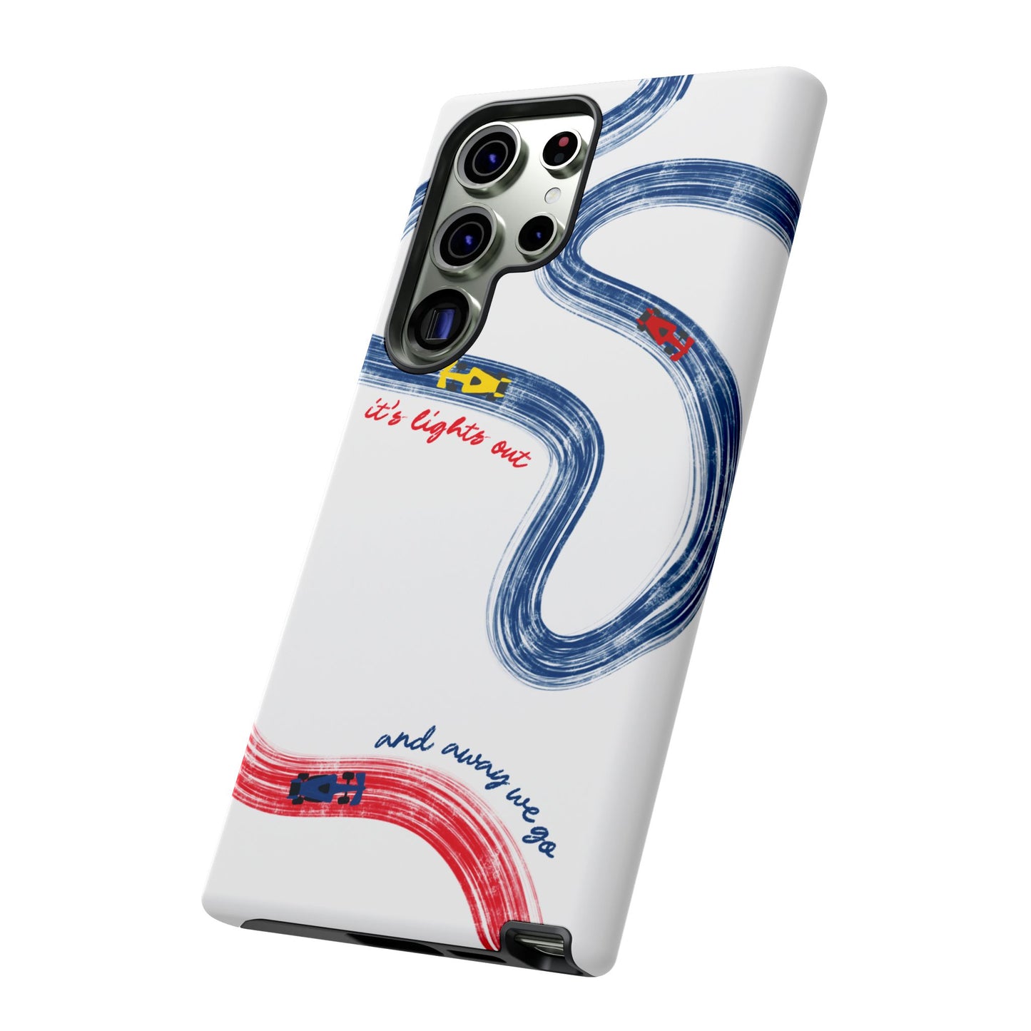F1 Red Bull Racing Painted Track F1 Phone Case Design