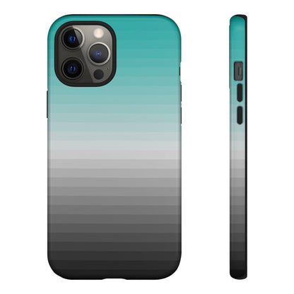 Mercedes F1 Phone Case Pixelated Team Colors, Trendy F1 Gift, Formula 1 Gift, Cute F1 Phone Case