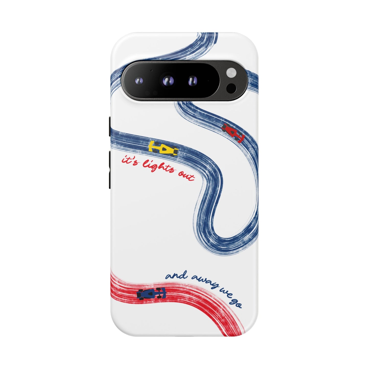 F1 Red Bull Racing Painted Track F1 Phone Case Design