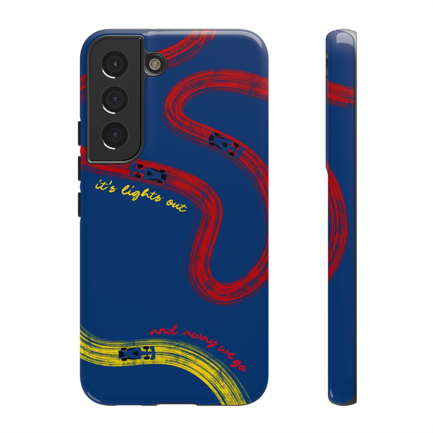 F1 Red Bull Racing Painted Track F1 Phone Case Design