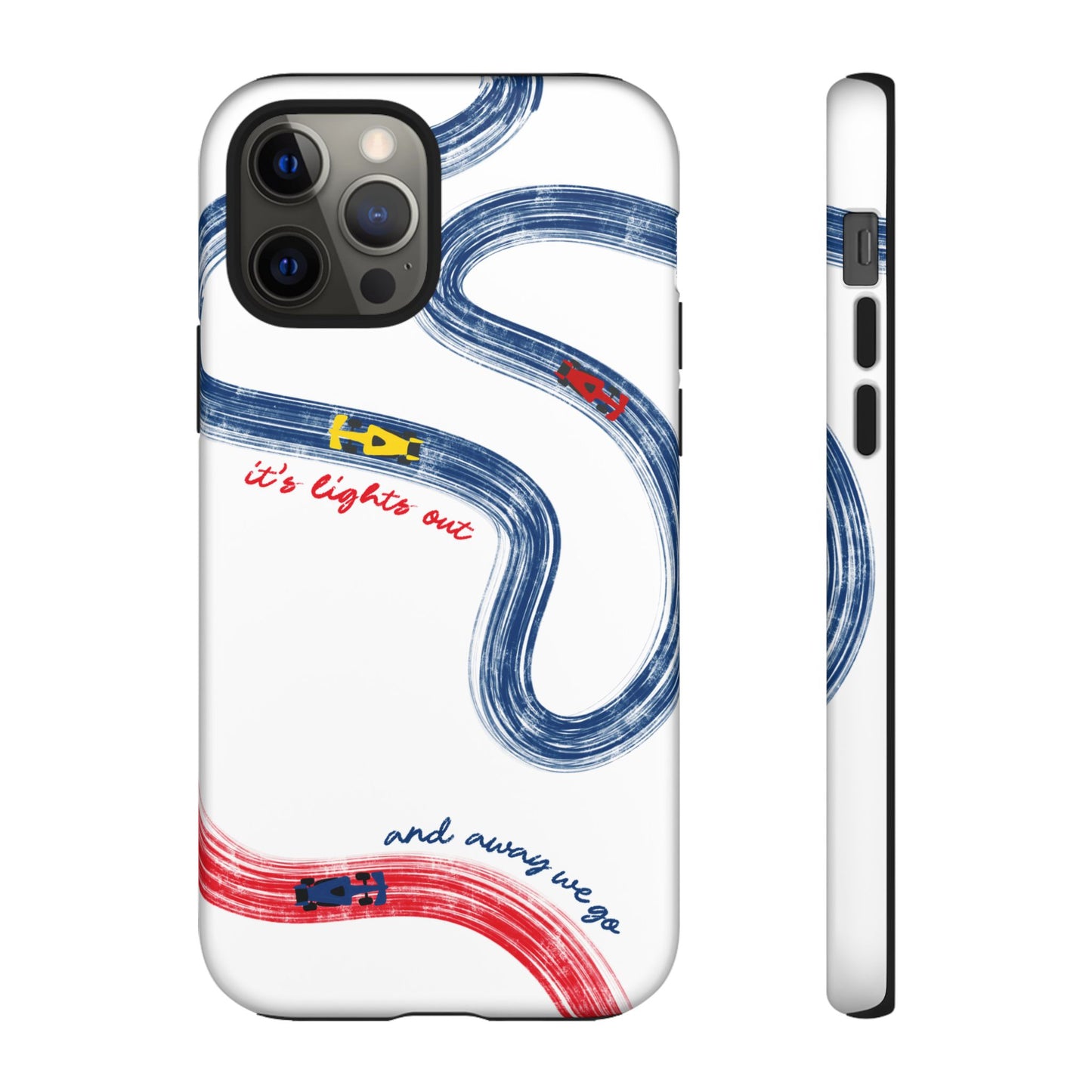 F1 Red Bull Racing Painted Track F1 Phone Case Design