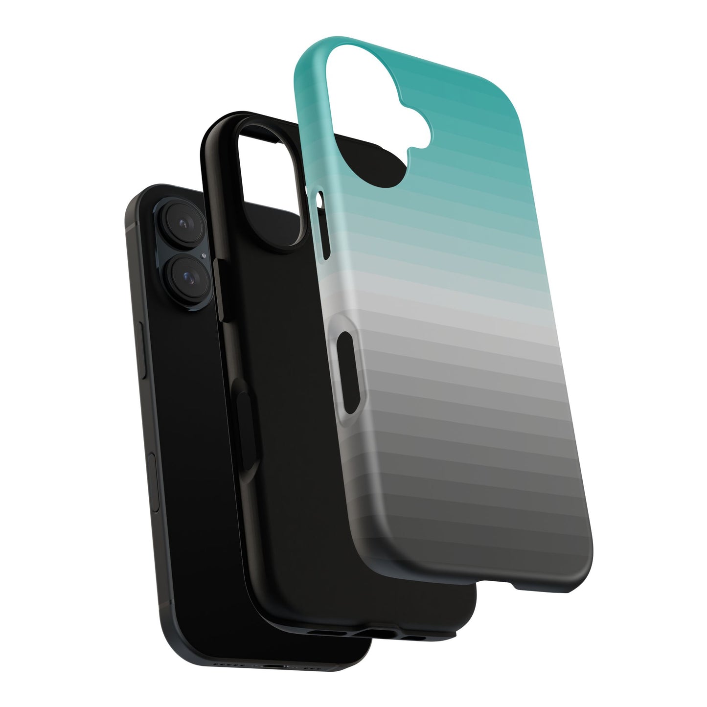 Mercedes F1 Phone Case Pixelated Team Colors, Trendy F1 Gift, Formula 1 Gift, Cute F1 Phone Case