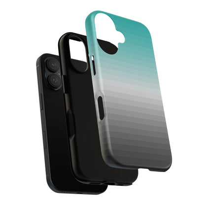 Mercedes F1 Phone Case Pixelated Team Colors, Trendy F1 Gift, Formula 1 Gift, Cute F1 Phone Case