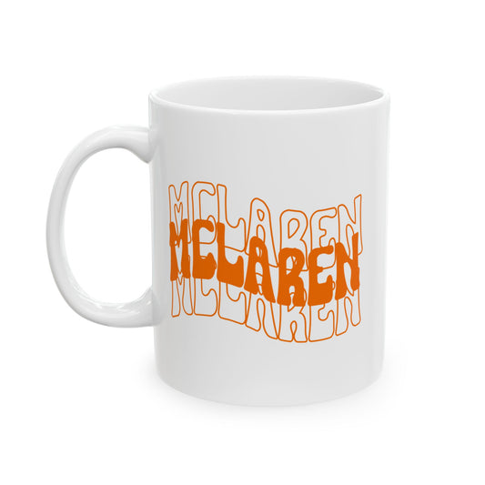 F1 McLaren In My Papaya Era Mug, 11oz or 15oz Formula 1 Coffee Mug, Gift for Formula One Fan,
