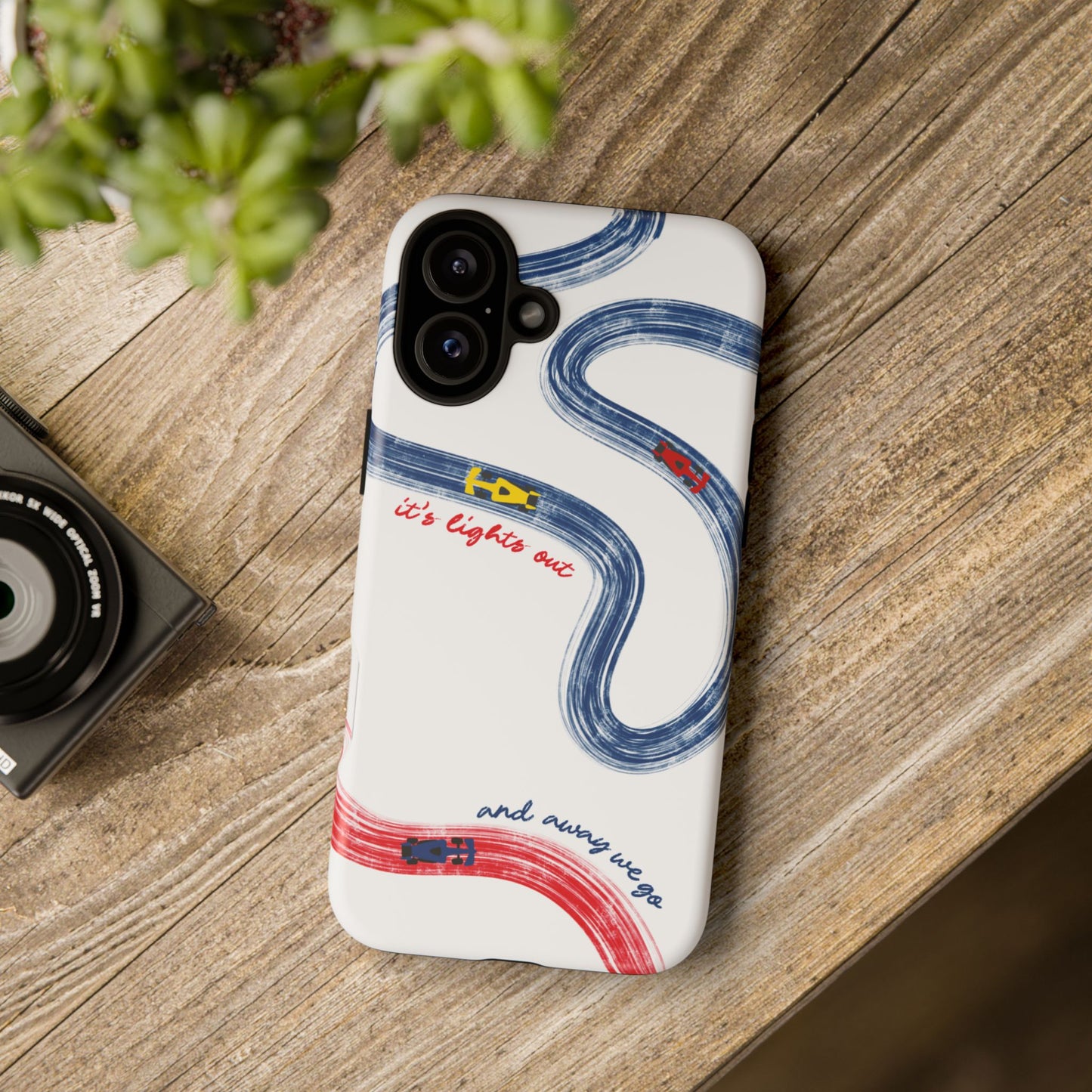 F1 Red Bull Racing Painted Track F1 Phone Case Design
