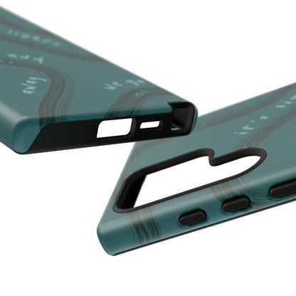 Teal Lights Out F1 Phone Case Design, Trendy F1 Gift, Formula 1 Gift, Cute F1 Phone Case, Unique Formula One Phone Case