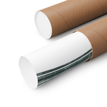Green F1 Matte Horizontal Poster | US SIZING