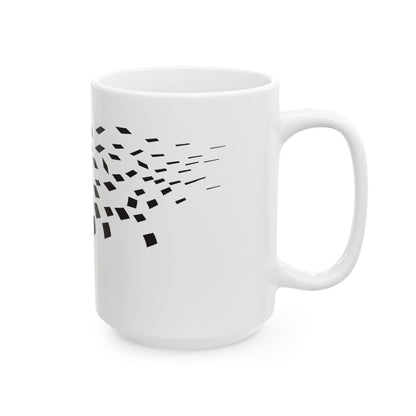 Pink Checkered F1 Mug, Hot Girls Watch F1 Mug