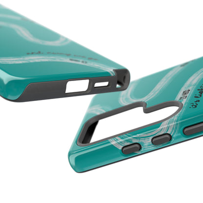 Mercedes F1 Phone Case Painted "its lights out and away we go", Trendy F1 Gift, Formula 1 Gift, Cute F1 Phone Case