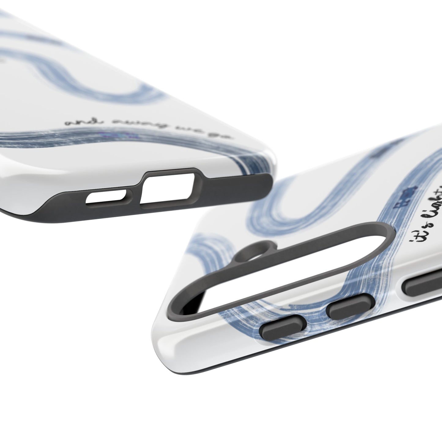 F1 Phone Case Blue Painted "its lights out and away we go", Trendy F1 Gift, Formula 1 Gift, Cute F1 Phone Case, Gift for F1 Fans