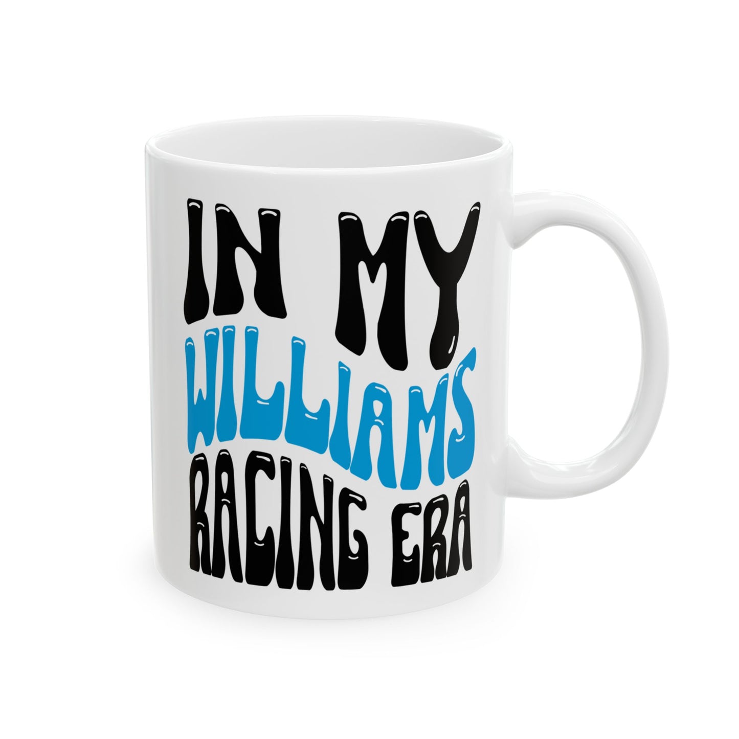 Carlos Sainz In My Williams Era Mug, Formula One Mug, Inspirational Ceramic Mug for Coffee Lovers