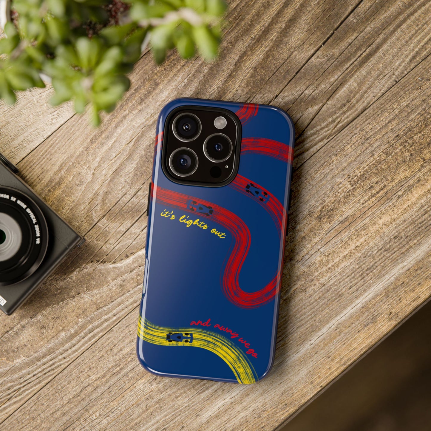 F1 Red Bull Racing Painted Track F1 Phone Case Design
