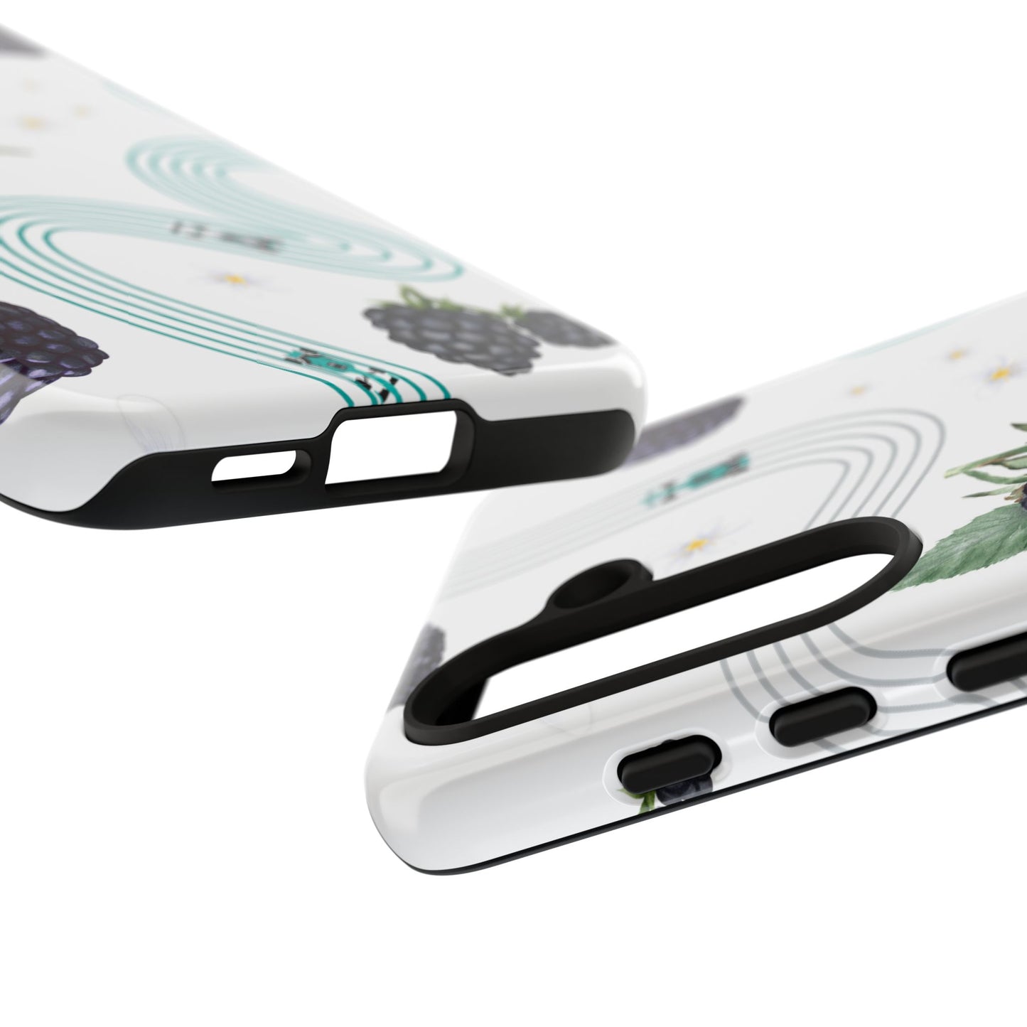 F1 Mercedes and Blackberries Phone Case , Trendy F1 Gift, Formula 1 Gift, Cute Fruit F1 Phone Case, Unique Phone Case