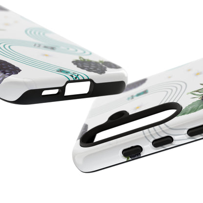 F1 Mercedes and Blackberries Phone Case , Trendy F1 Gift, Formula 1 Gift, Cute Fruit F1 Phone Case, Unique Phone Case