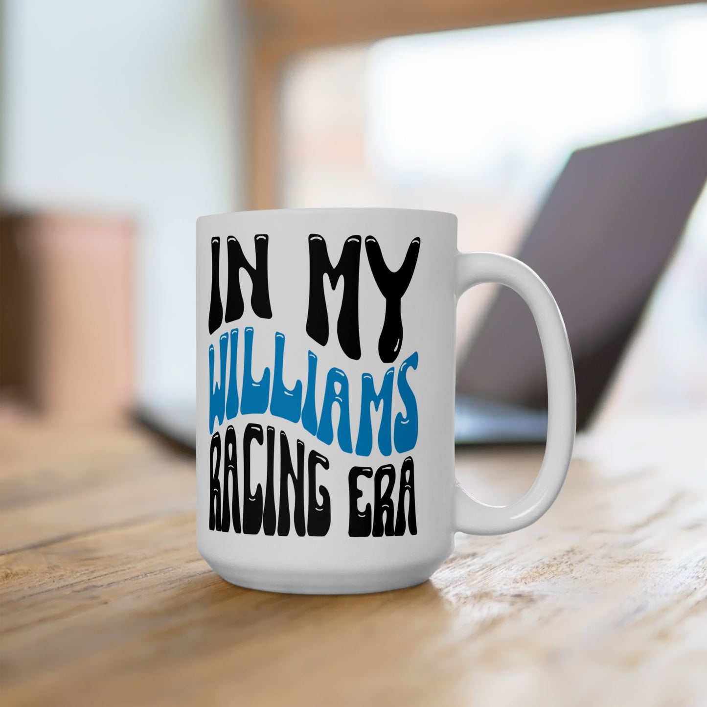 Carlos Sainz In My Williams Era Mug, Formula One Mug, Inspirational Ceramic Mug for Coffee Lovers