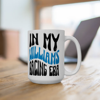 Carlos Sainz In My Williams Era Mug, Formula One Mug, Inspirational Ceramic Mug for Coffee Lovers