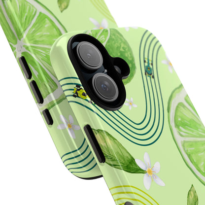 Green F1 Aston Martin and Lime Phone Case, Trendy F1 Gift, Formula 1 Gift, Cute Fruit F1 Phone Case, Unique Phone Case