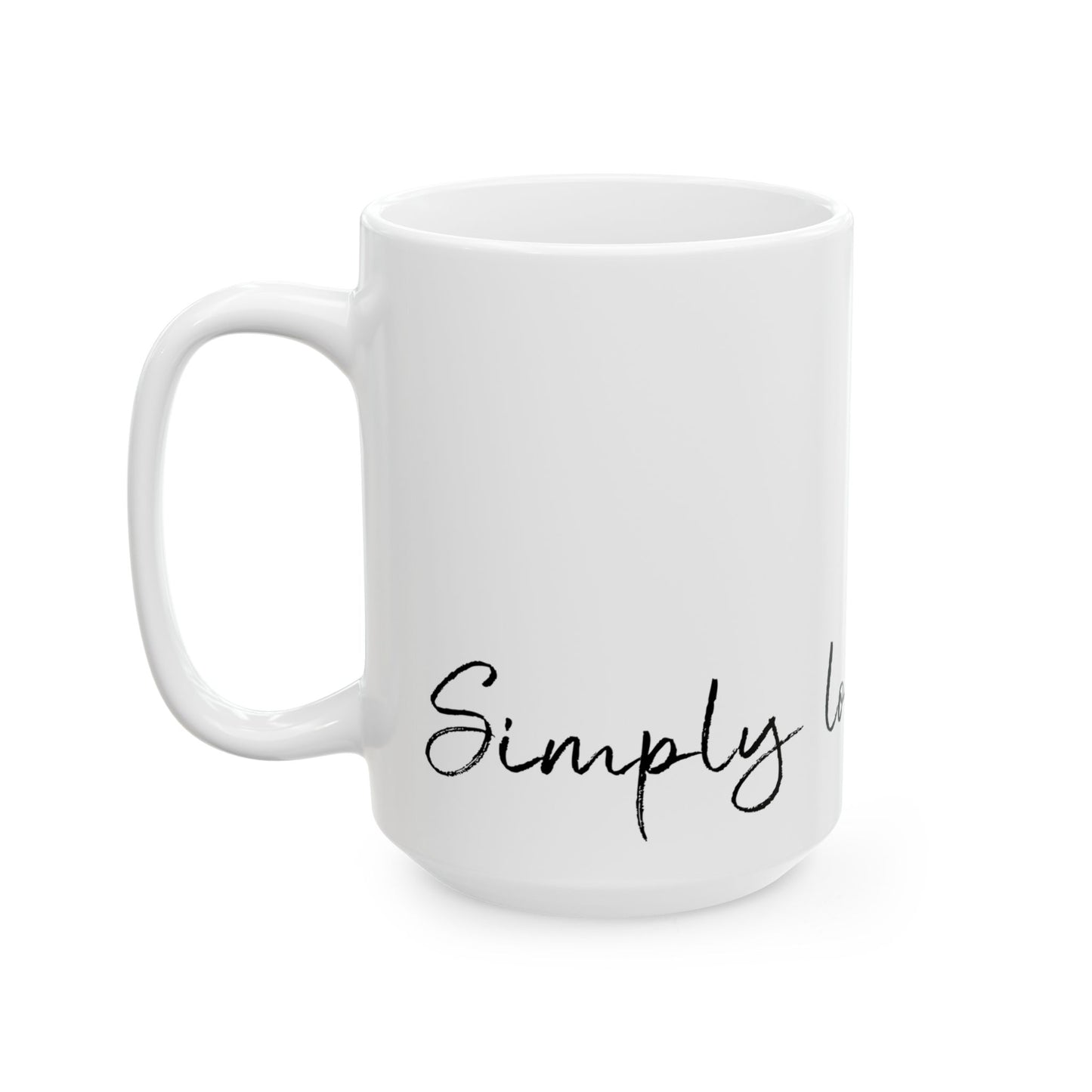 F1 Simply Lovely Mug with Track, Formula One Mug, Inspirational Ceramic Mug for Coffee Lovers