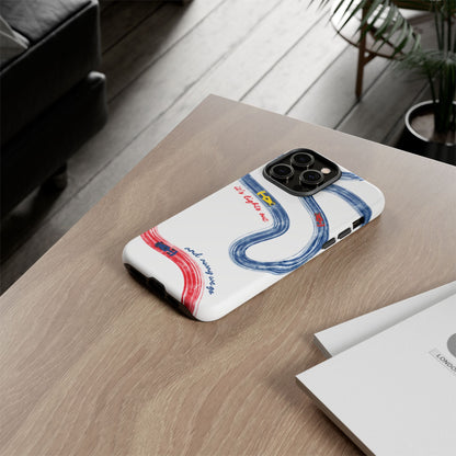 F1 Red Bull Racing Painted Track F1 Phone Case Design