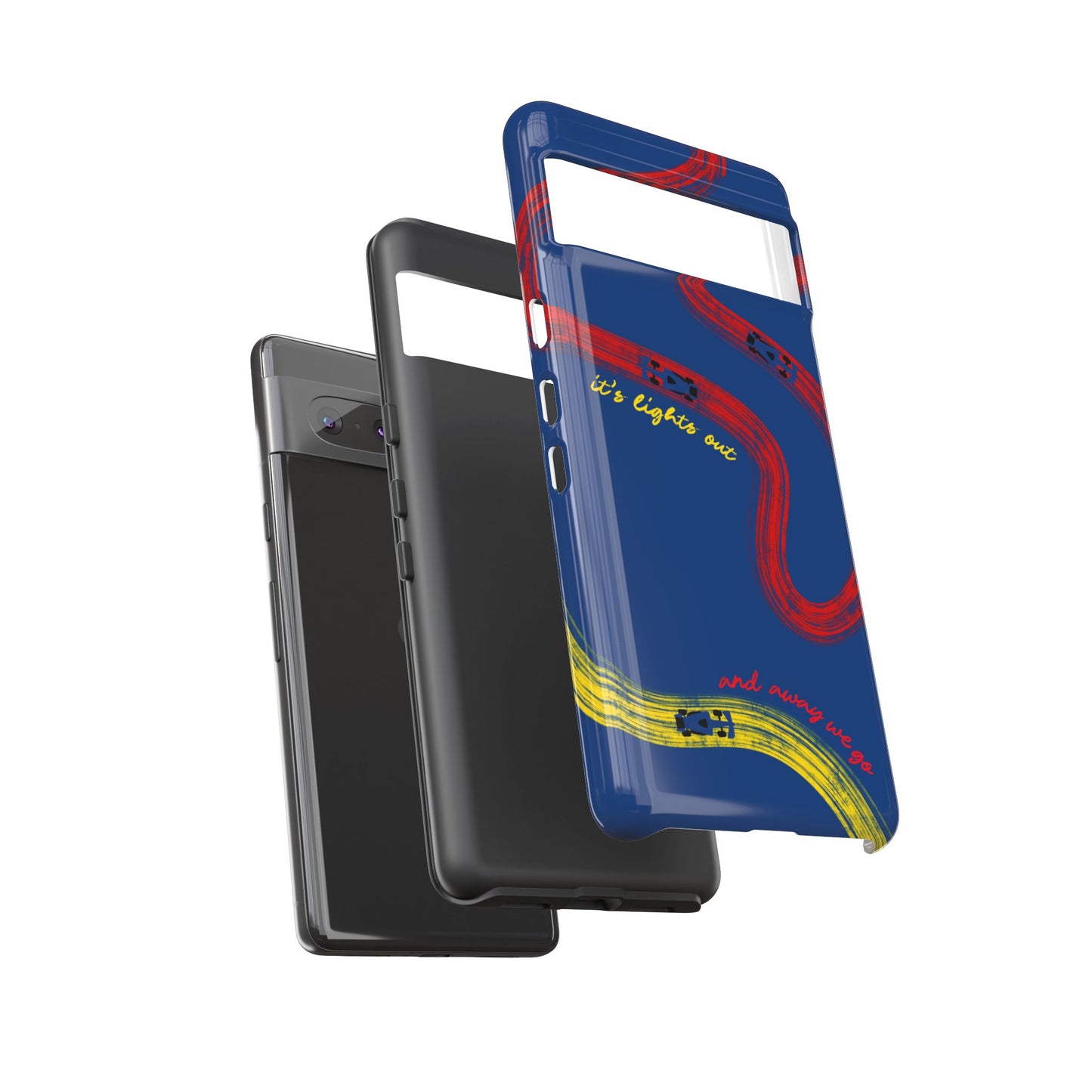 F1 Red Bull Racing Painted Track F1 Phone Case Design