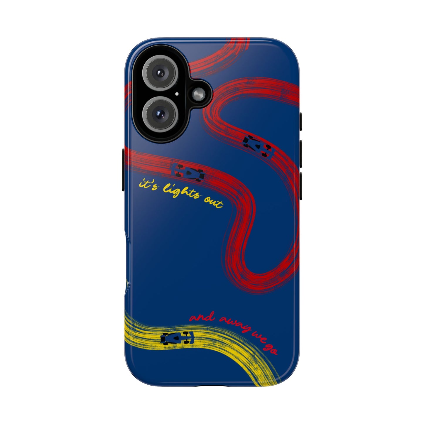 F1 Red Bull Racing Painted Track F1 Phone Case Design