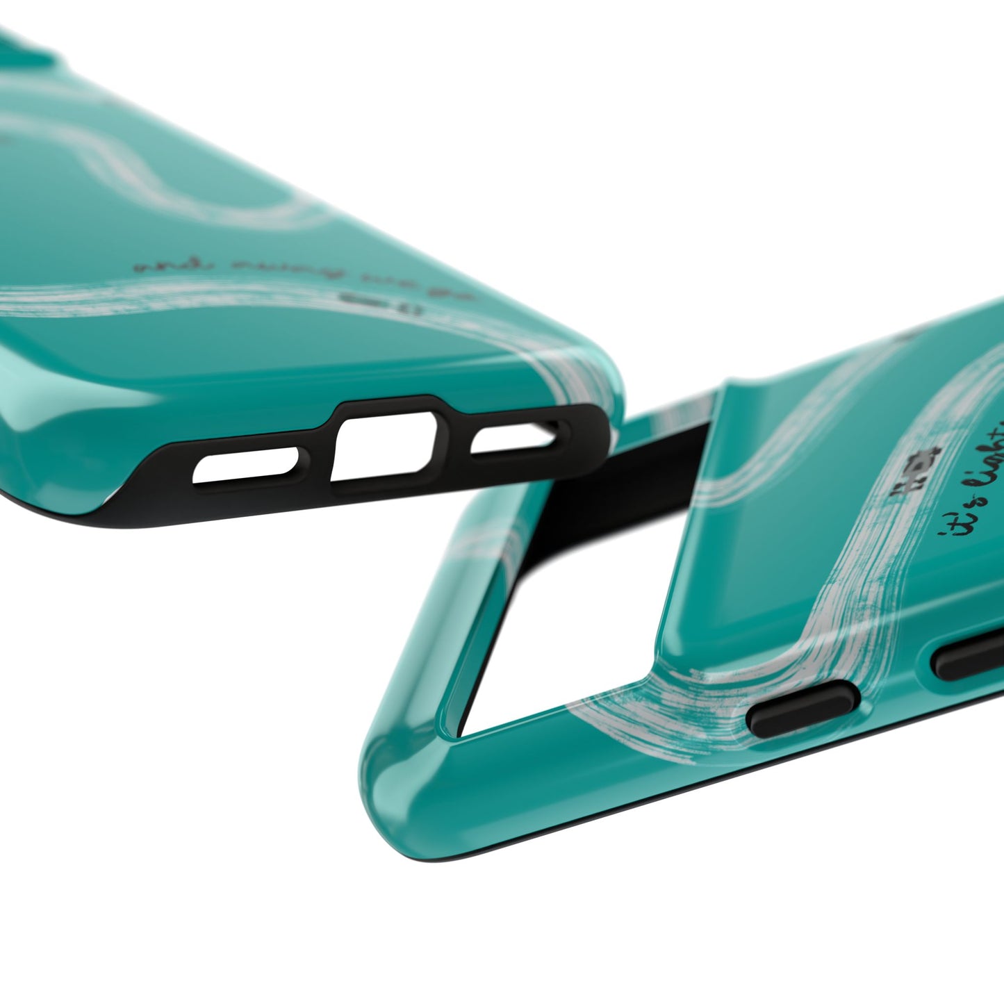 Mercedes F1 Phone Case Painted "its lights out and away we go", Trendy F1 Gift, Formula 1 Gift, Cute F1 Phone Case