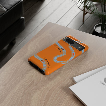 F1 Phone Case McLaren Painted "its lights out and away we go", Trendy F1 Gift, Formula 1 Gift, Cute F1 Phone Case, Phone Case