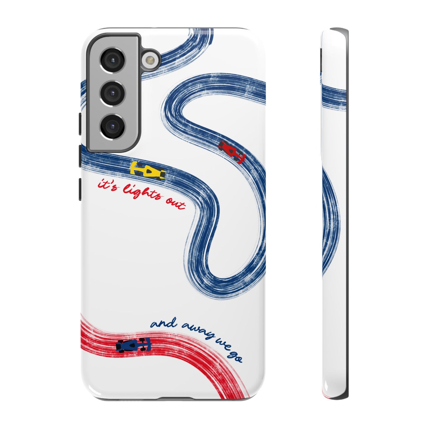 F1 Red Bull Racing Painted Track F1 Phone Case Design