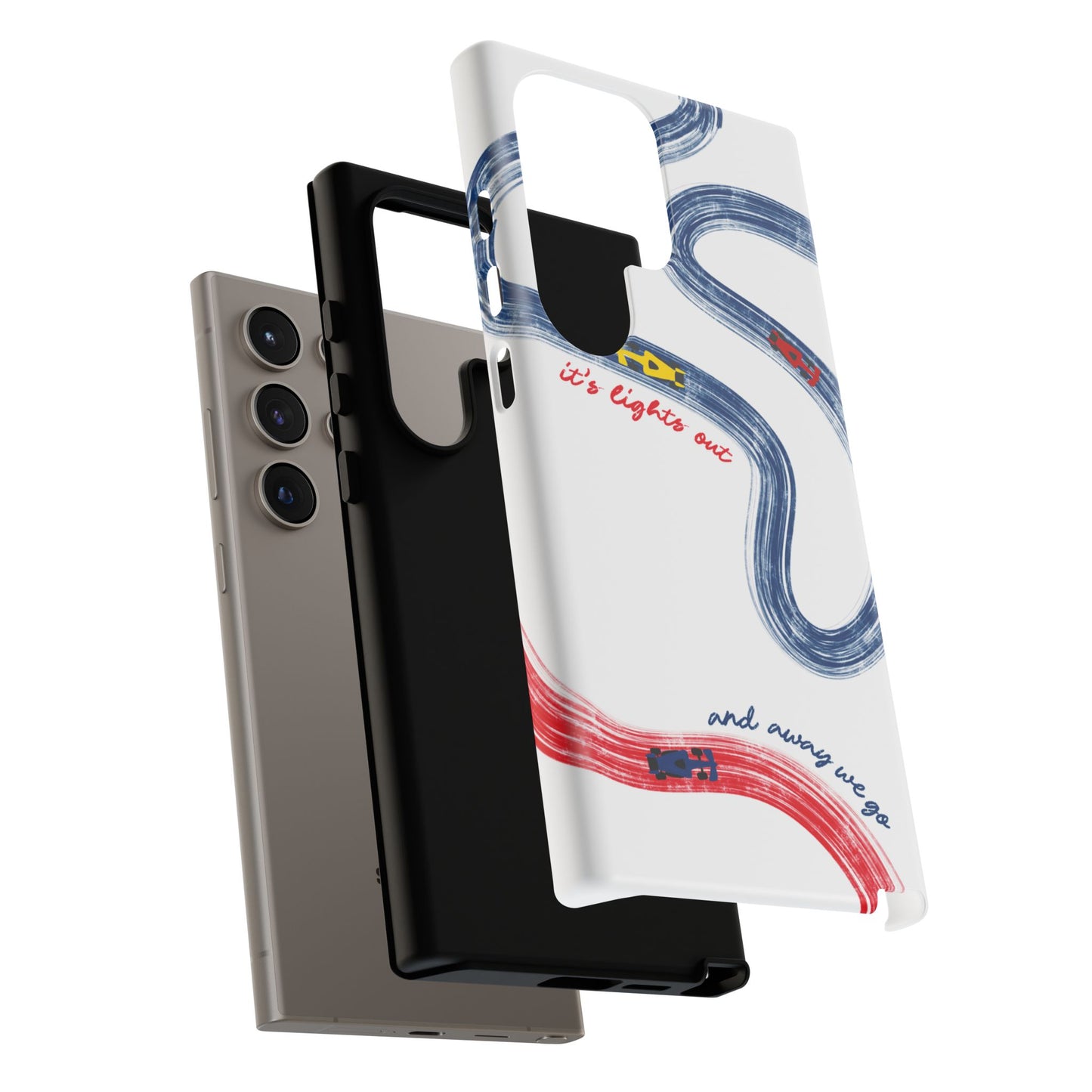 F1 Red Bull Racing Painted Track F1 Phone Case Design