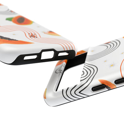 F1 McLaren and Papaya Phone Case , Trendy F1 Gift, Formula 1 Gift, Cute Fruit F1 Phone Case, Unique Phone Case